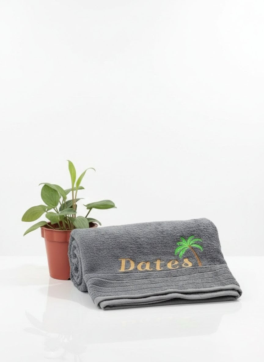 Golden Dates Premium Towel